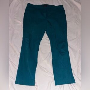 Worthington Teal Slim Fit Pants